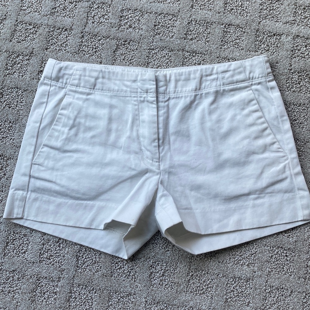Girls Crewcuts Frankie shorts - white